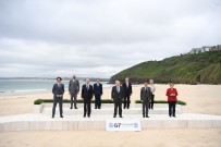 ANGELA MERKEL - G7 Liderler Zirvesi'nin Ilk Toplantisi