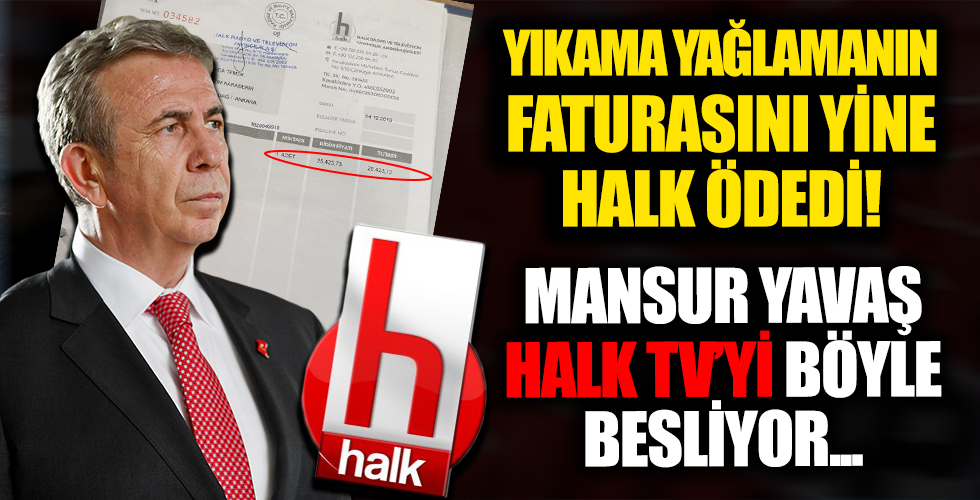 Halk TV'nin 30 bin liralık yemek faturası milletin cebinden çıktı! CHP'li Ankara Büyükşehir Belediyesi'nde büyük skandal