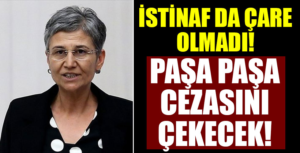 HDP'li Leyla Güven'in cezası onandı!
