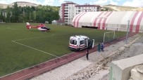 AMBULANS HELİKOPTER - Insaattan Düsen Isçi Ambulans Helikopterle Sevk Edildi