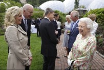 Kraliçe II. Elizabeth, Eden Projesi'ndeki Resepsiyonda G7 Liderlerini Agirliyor
