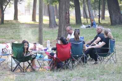 Edirne'de Vatandaslar Piknik Alanlarina Akin Etti