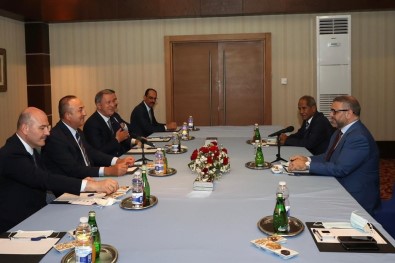 Türk Üst Düzey Heyeti, Libya Baskanlik Konseyi Baskani El-Menfi Ile Görüstü