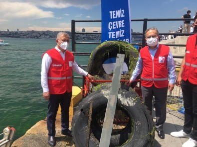 Üsküdar'da, 'Temiz Çevre Temiz Deniz' Seferberligi Basladi