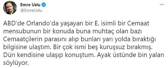 FETÖ üyeleri birbirini dolandırıyor!