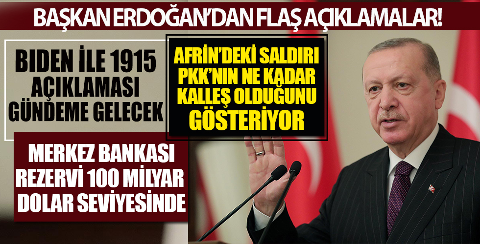 Başkan Erdoğan'dan Brüksel ziyareti öncesi önemli açıklamalar