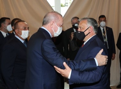 Cumhurbaskani Erdogan, Macaristan Basbakani Orban Ile Görüstü