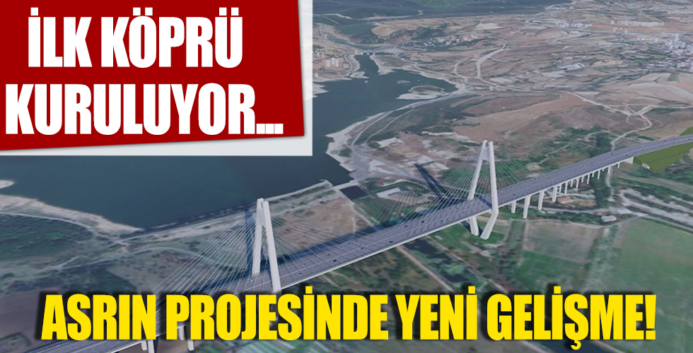 Kanal İstanbul üzerinde kurulacak ilk köprünün detayları belli oldu!