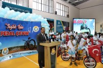 MEHMET VURAL - Sanliurfa'da 100 Ögrenciye Bisiklet