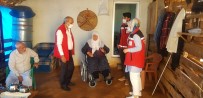 SOSYAL HİZMET - Yasli Ve Engelli Kadina Tekerlekli Sandalye Destegi