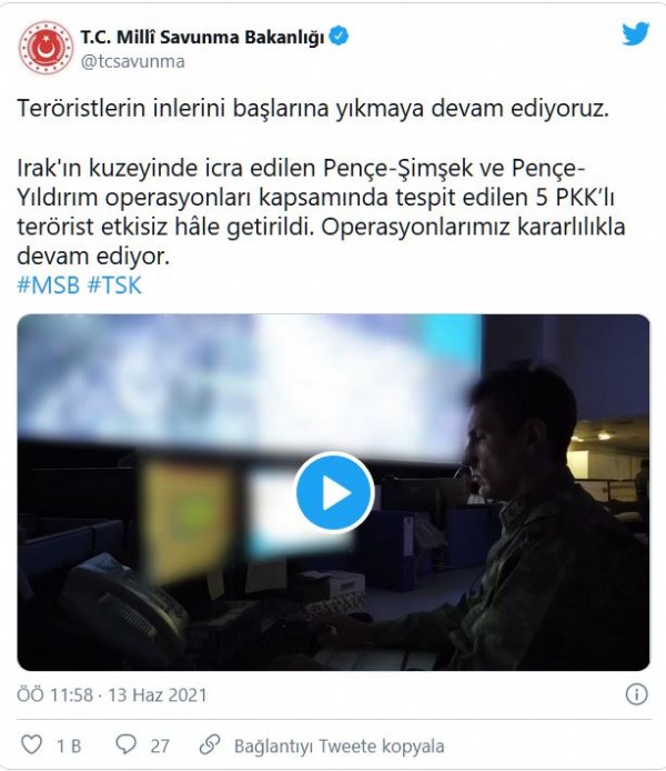 PKK'ya Pençe darbesi!