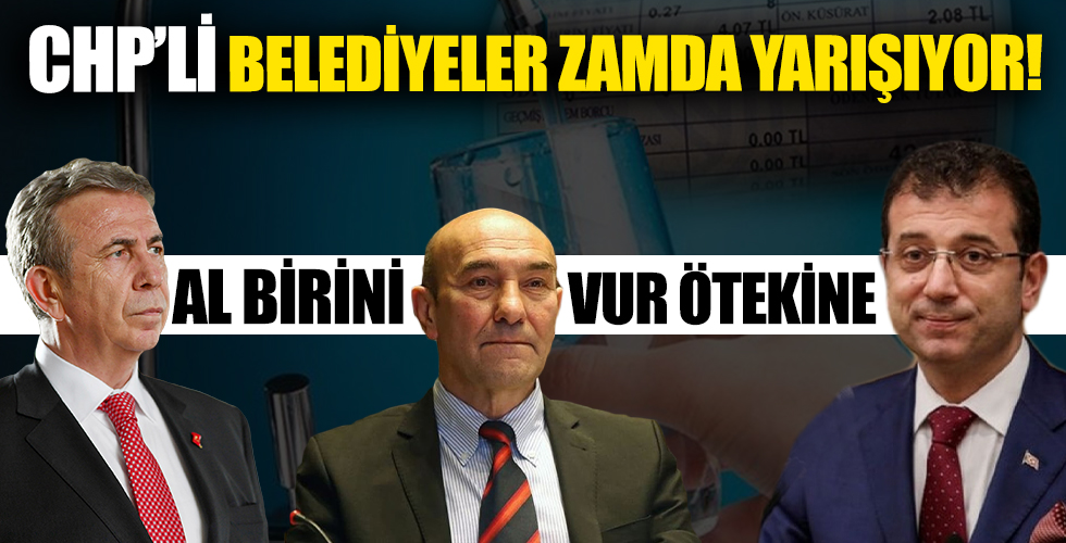 AK Partili İstanbul, Ankara ve İzmir il başkanları illerindeki su zamlarını eleştirdi