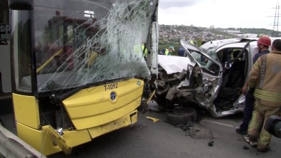 Basaksehir'de Feci Kaza Açiklamasi 1 Ölü, IETT Soförü Agir Yarali