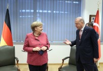 ANGELA MERKEL - Cumhurbaskani Erdogan, Almanya Basbakani Merkel Ile Görüstü