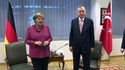 Cumhurbaskani Erdogan'in, Almanya Basbakani Merkel Ile Görüsmesi Sona Erdi