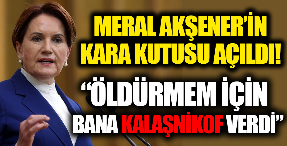“Meral Akşener’in kara kutusu” Müsavat Dervişoğlu’nun 'Susurluk' dosyası açığa çıkıyor! Çete lideri ifşa etti