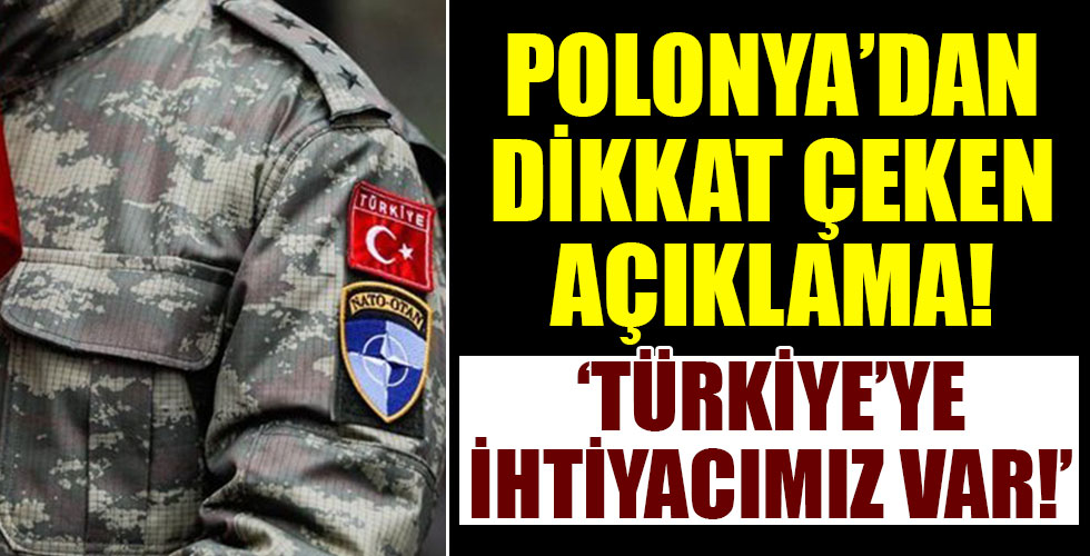 Polonya'dan dikkat çeken Türkiye açıklaması!