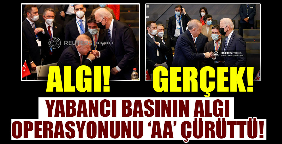 Yabancı basının algı operasyonunu Anadolu Ajansı çürüttü!