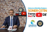 AHMET ÖZER - Çukurova Belediye Baskani Çetin, Toros Üni Tv'nin Konugu Oldu