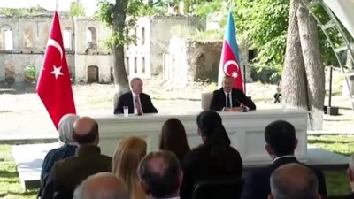Cumhurbaskani Erdogan, Azerbaycan Cumhurbaskani Aliyev Ile Susa'da At Yarisi Izledi