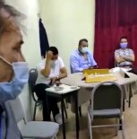 POLİS MERKEZİ - Daire Görünümlü Kiraathaneye Polis Baskini