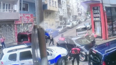 'Dur' Ihtarina Uymayarak Polise Çarpan Sürücü Böyle Yakalandi