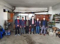 SANAYİ SİTESİ - Kaymakam Kaçmaz'dan Küçük Sanayi Sitesi Esnafina Ziyaret