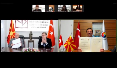 Türkiye - Kuzey Makedonya TSO Forumu Kurulus Anlasmasi Imzalandi