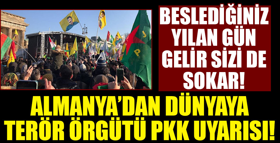 Almanya Anayasayı Koruma Teşkilatı 2020 Raporu'nda 'terör örgütü PKK' vurgusu!