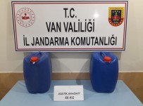 PIYADE - Baskale'de 66 Litre Asetik Anhidrit Ele Geçirildi