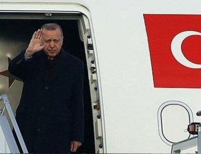 Başkan Azerbaycan'dan ayrıldı!