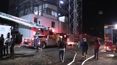Bolu'da Bioenerji Fabrikasinda Çikan Yangin Söndürüldü