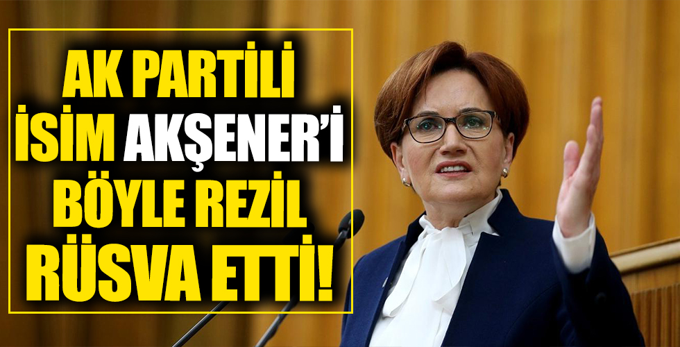 Dr. Ravza Kavakçı Kan, Akşener'i rezil rüsva etti