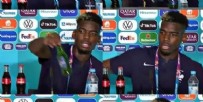 RONALDO - Fransa Milli Takımı'nın Müslüman yıldızı Paul Pogba basın toplantısında önündeki bira şişesini kaldırdı