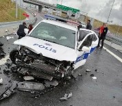 TİCARİ ARAÇ - Kuzey Marmara Otoyolu'nda Kaza Açiklamasi 2 Yarali