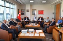 ENERJİ SANTRALİ - Nursaçan, MHP Il Yönetiminin Ziyaretinde OSB'de Yaptiklari Çalismalari Anlatti