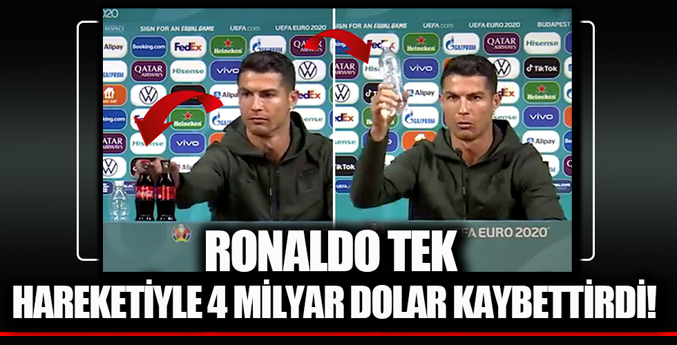 Ronaldo'nun kola tepkisinin maliyeti, 4 milyar dolar