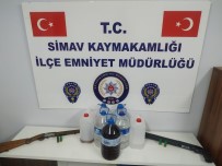 KAÇAK ALKOL - Simav'da Kaçak Alkol Operasyonu