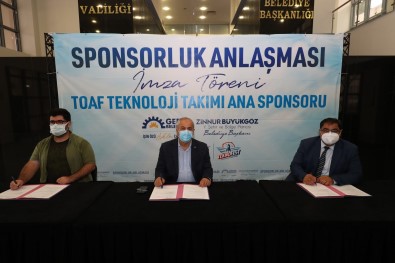 Teknofest Ekibine Gebze Belediyesi'nden Destek