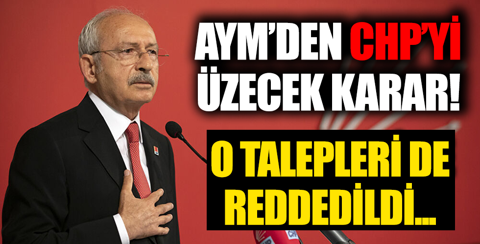 AYM, CHP'nin 'Resmi Gazete' içeriklerinin yayınlanmasıyla ilgili yaptığı iptal başvurusunu reddetti