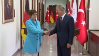 SAVUNMA SANAYİ - Bakan Akar, Almanya Savunma Bakani Annegret Kramp-Karrenbauer Ile Görüstü