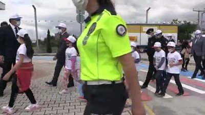 Bolu'da Çocuklara Egitim Parkinda 'Trafik Bilinci' Kazandiriliyor