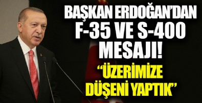 Erdoğan: Terör örgütlerini destekleyenler, onlara cesaret verenler ne büyük bir yanlış yaptıklarını er ya da geç anlayacaklar