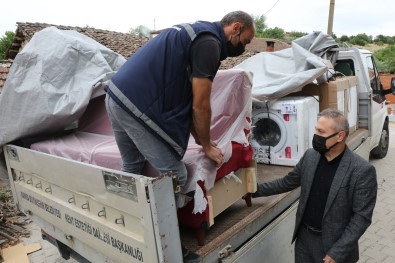 Evi Yanan Ailelere Destek