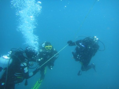 Mersin'de Itfaiye Ekipleri Su Alti Ve Üstü Kurtarma Egitimi Aldi
