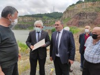 SİYASİ PARTİ - MHP Heyeti Cüruf Tesisi Yapilmasi Planlanan Bölgeyi Gezdi