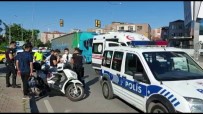 TİCARİ TAKSİ - (ÖZEL)-Atasehir'de Ticari Taksi Motosiklete Çarpti 1 Kisi Yaralandi