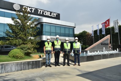 Aydin Valisi OKT Trailer Firmasini Yetkilileri Ile Görüstü