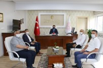 MAZLUM - Egitim Bir-Sen'den Milli Egitim Müdürü Çay'a Ziyaret