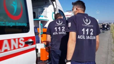 Erzincan'da Sulama Kanalina Devrilen Otomobildeki 6 Kisi Yaralandi